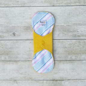 Női mosható intim betét - Pasztell sávok