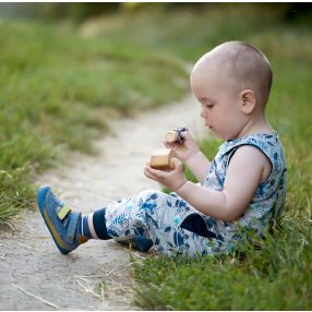 Kisbaba ruházat (1 éves korig)_Nadrág kisbabáknak__ Nyári kertésznadrág (Baba napozó), Tenger lakói