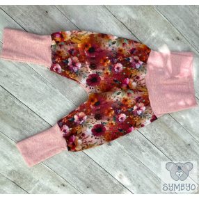   MocorGO babanadrág SLIM FIT, Virágoskert, minőségi babaruha