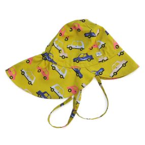 Baba sapkák, kalapok_Nyári kalap, napsapka Nyári kalap - Kedvenceim a kisautók