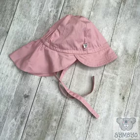 Nyári kalap - Púderrózsaszín, minőségi babaruha