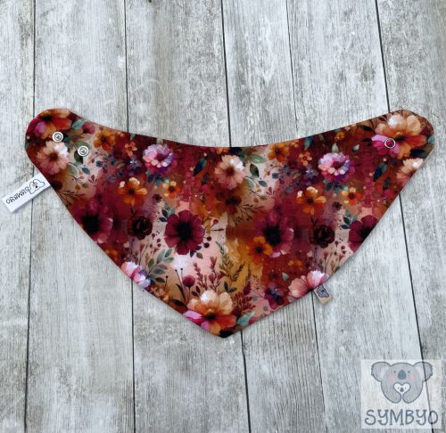 Baba nyálkendő, Virágoskert, minőségi babaruha