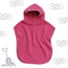 Baba, gyerek poncsó 0-6 éves korig - Málna