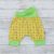 _MocorGo nadrág totyogóknak_MocorGO Slim fit baba rövidnadrág SLIM FIT, Cseresznye és tulipán