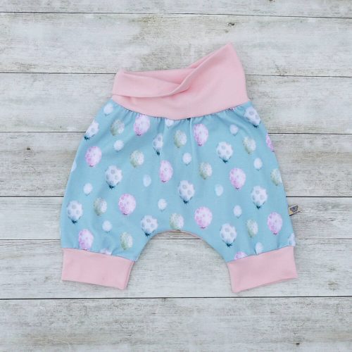 _MocorGo nadrág totyogóknak_MocorGO Slim fit baba rövidnadrág SLIM FIT, Lufi és mosoly