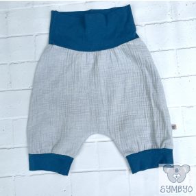   MocorGO rövidnadrág SLIM FIT, Basic, Világoskék, duplagéz