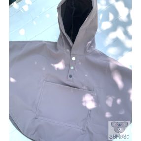 Softshell esőponcsó-Mindenhez passzoló szürke