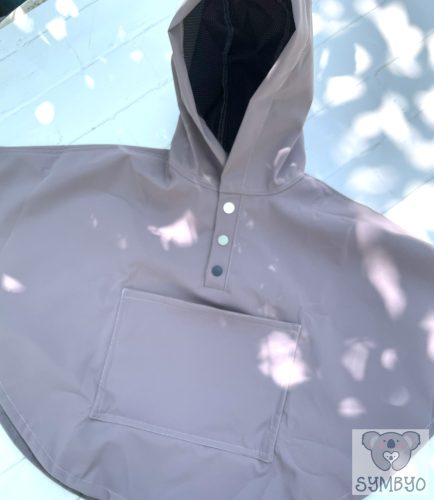 Softshell esőponcsó-Mindenhez passzoló szürke