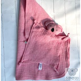   Symbyo Snuggle Set - Alvórongyi és babatakaró szett - Rózsa