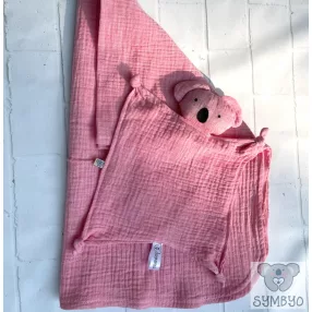   Symbyo Snuggle Set - Alvórongyi és babatakaró szett - Rózsa