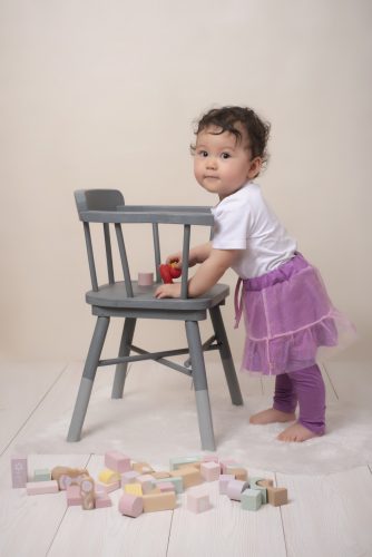 Szoknyás leggings - Csillogó rózsaszín