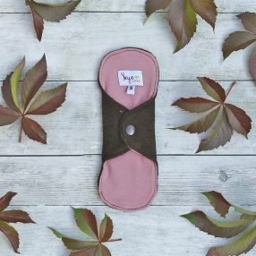 Női mosható tisztasági betét - Pasztell mályva