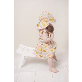 Nyári pamutvászon kislányruhák